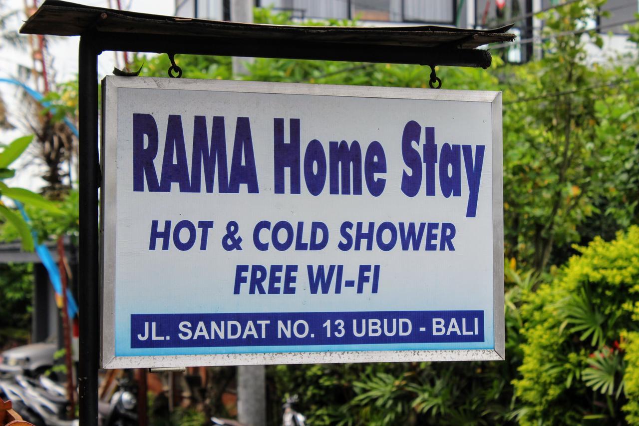Rama Homestay Ubud Exteriér fotografie
